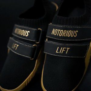 Notorious Lift Sumo Sole Gen 1 Black/Gold Lifting Shoes